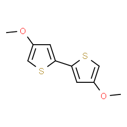 ChemSpider 2D Image | 4,4'-Dimethoxy-2,2'-bithiophene | C10H10O2S2