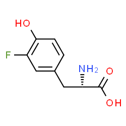 ChemSpider 2D Image | 3-Fluorotyrosine | C9H10FNO3