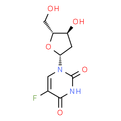 ChemSpider 2D Image | Floxuridine | C9H11FN2O5