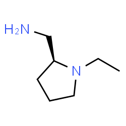 ChemSpider 2D Image | (S)-1-Ethyl-2-aminomEthylpyrrolidine | C7H16N2