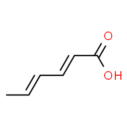 ChemSpider 2D Image | Sorbic acid | C6H8O2