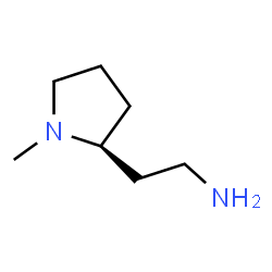 ChemSpider 2D Image | (2S)-1-Methyl-2-pyrrolidineethanamine | C7H16N2