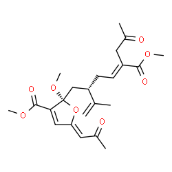 ChemSpider 2D Image | Secosethukarailin | C23H30O8