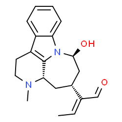 ChemSpider 2D Image | Akagerine | C20H24N2O2