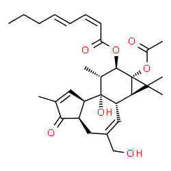 ChemSpider 2D Image | pedilstatin | C30H40O7