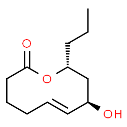 ChemSpider 2D Image | herbarumin III | C12H20O3