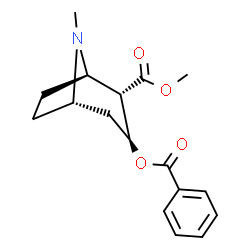 ChemSpider 2D Image | (+)-Pseudococaine | C17H21NO4