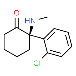 ChemSpider 2D Image | (+)-Ketamine | C13H16ClNO