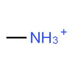 ChemSpider 2D Image | Methanaminium | CH6N
