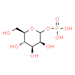ChemSpider 2D Image | Mannose 1-phosphate | C6H13O9P