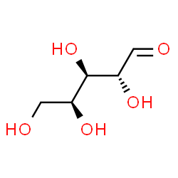 ChemSpider 2D Image | L-(+)-Lyxose | C5H10O5