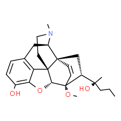ChemSpider 2D Image | Etorphine | C25H33NO4