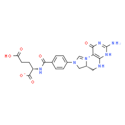 ChemSpider 2D Image | 5,10-Methenyltetrahydrofolic acid | C20H21N7O6