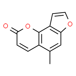 ChemSpider 2D Image | 5-Methylangelicin | C12H8O3