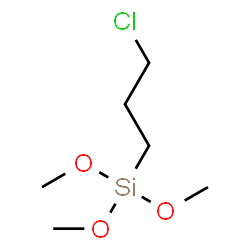 ChemSpider 2D Image | 3-Chloropropyltrimethoxysilane | C6H15ClO3Si