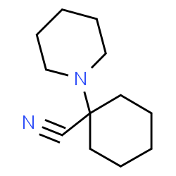 ChemSpider 2D Image | 1-Piperidinocyclohexanecarbonitrile | C12H20N2
