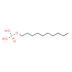 ChemSpider 2D Image | Decyl phosphate | C10H23O4P