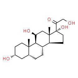 ChemSpider 2D Image | tetrahydrocortisol | C21H34O5