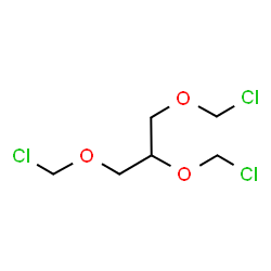 ChemSpider 2D Image | 1,2,3-Tris(chloromethoxy)propane | C6H11Cl3O3