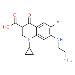 ChemSpider 2D Image | DESETHYLENECIPROFLOXACIN | C15H16FN3O3
