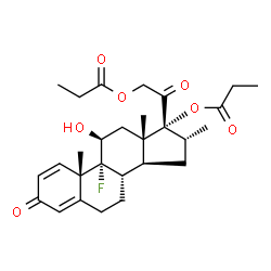 ChemSpider 2D Image | Dexamethasone propionate | C28H37FO7