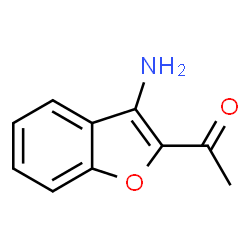 ChemSpider 2D Image | 1-(3-aminobenzofuran-2-yl)ethanone | C10H9NO2