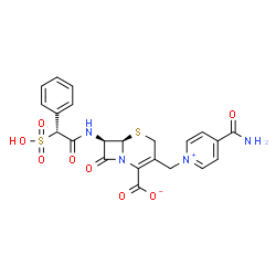 ChemSpider 2D Image | Cefsulodin | C22H20N4O8S2