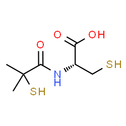 ChemSpider 2D Image | Bucillamine | C7H13NO3S2