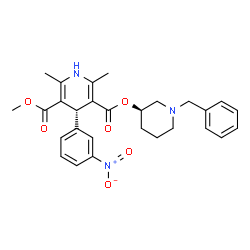 ChemSpider 2D Image | Benidipine | C28H31N3O6