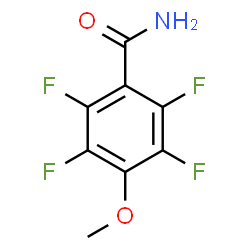 ChemSpider 2D Image | 2,3,5,6-Tetrafluoro-4-methoxybenzamide | C8H5F4NO2