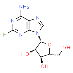 ChemSpider 2D Image | Fludarabine | C10H12FN5O4