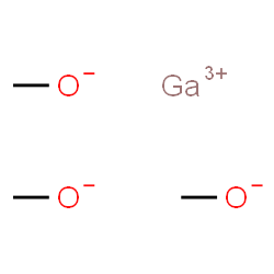 ChemSpider 2D Image | Gallium trimethanolate | C3H9GaO3