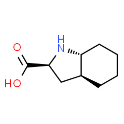 ChemSpider 2D Image | Octahydroindole-2-carboxylic acid | C9H15NO2