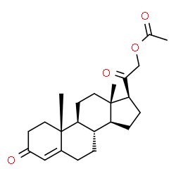 ChemSpider 2D Image | Desoxycorticosterone acetate | C23H32O4