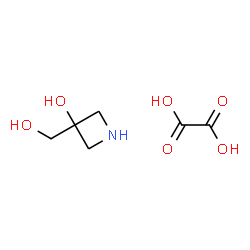 ChemSpider 2D Image | 3-(Hydroxymethyl)azetidin-3-ol oxalate | C6H11NO6