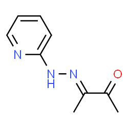 ChemSpider 2D Image | (3E)-3-(2-Pyridinylhydrazono)-2-butanone | C9H11N3O