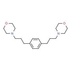 ChemSpider 2D Image | 4,4'-(1,4-Phenylenedi-3,1-propanediyl)dimorpholine | C20H32N2O2