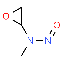 ChemSpider 2D Image | N-Methyl-N-nitroso-2-oxiranamine | C3H6N2O2