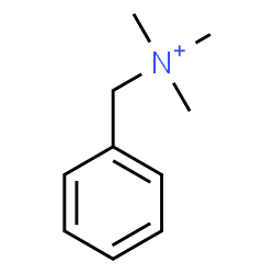 ChemSpider 2D Image | benzyltrimethylammonium | C10H16N