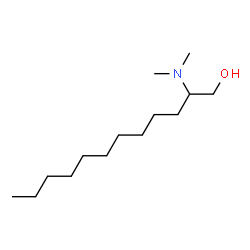 ChemSpider 2D Image | 2-(Dimethylamino)-1-dodecanol | C14H31NO