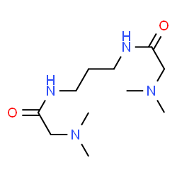 ChemSpider 2D Image | N,N'-1,3-Propanediylbis[2-(dimethylamino)acetamide] (non-preferred name) | C11H24N4O2