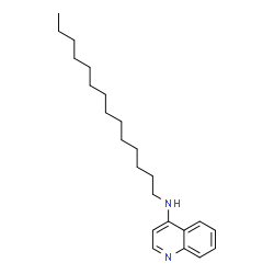 ChemSpider 2D Image | N-Tetradecyl-4-quinolinamine | C23H36N2