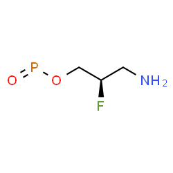 ChemSpider 2D Image | Phosphenous acid, (2R)-3-amino-2-fluoropropyl ester | C3H7FNO2P