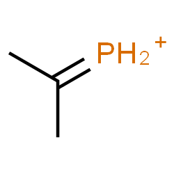 ChemSpider 2D Image | Isopropylidenephosphonium | C3H8P