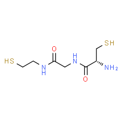 ChemSpider 2D Image | L-Cysteinyl-N-(2-sulfanylethyl)glycinamide | C7H15N3O2S2