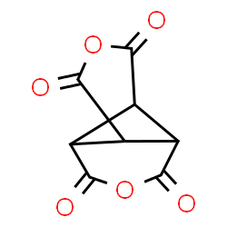 ChemSpider 2D Image | 4,9-Dioxatricyclo[4.4.0.0~2,7~]decane-3,5,8,10-tetrone | C8H4O6