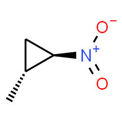 ChemSpider 2D Image | (1R,2R)-1-Methyl-2-nitrocyclopropane | C4H7NO2