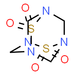 ChemSpider 2D Image | tetramethylenedisulfotetramine | C4H8N4O4S2