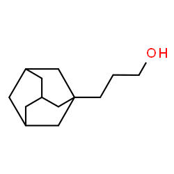 ChemSpider 2D Image | 3-(Adamantan-1-yl)-1-propanol | C13H22O