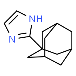 ChemSpider 2D Image | 2-(Adamantan-1-yl)-1H-imidazole | C13H18N2